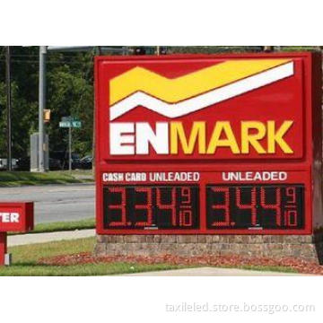SMD Programmable Multi Color  LED Gas Price Signs  20 Inch